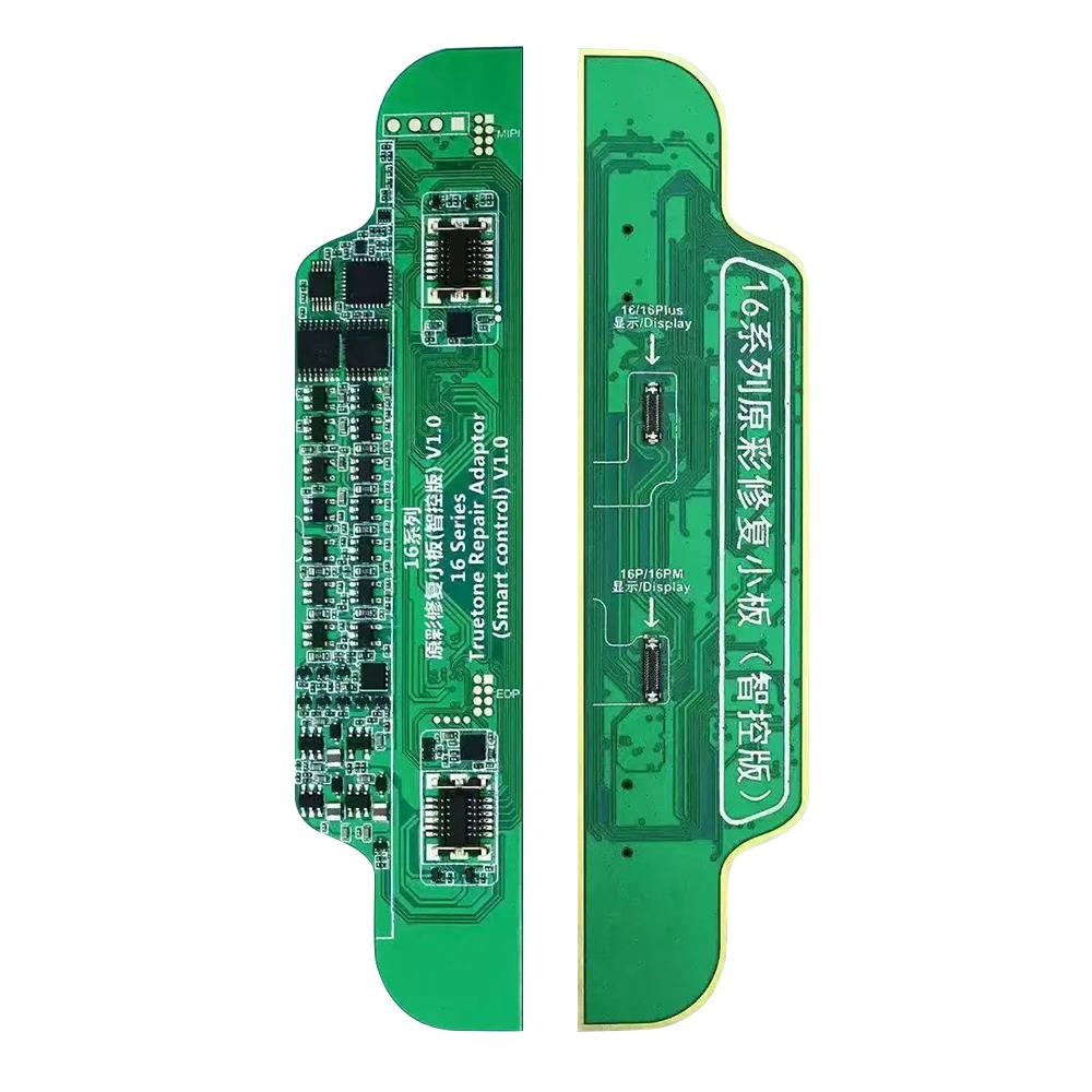 For iPhone 16/16 Pro/16 Plus/16 Pro Max Original Color Repair Board Smart Control Version Used with JC V1SE/V1S Pro A
For iPhone 16/16 Pro/16 Plus/16 Pro Max Original Color Repair Board Smart Control Version Used with JC V1SE/V1S Pro A