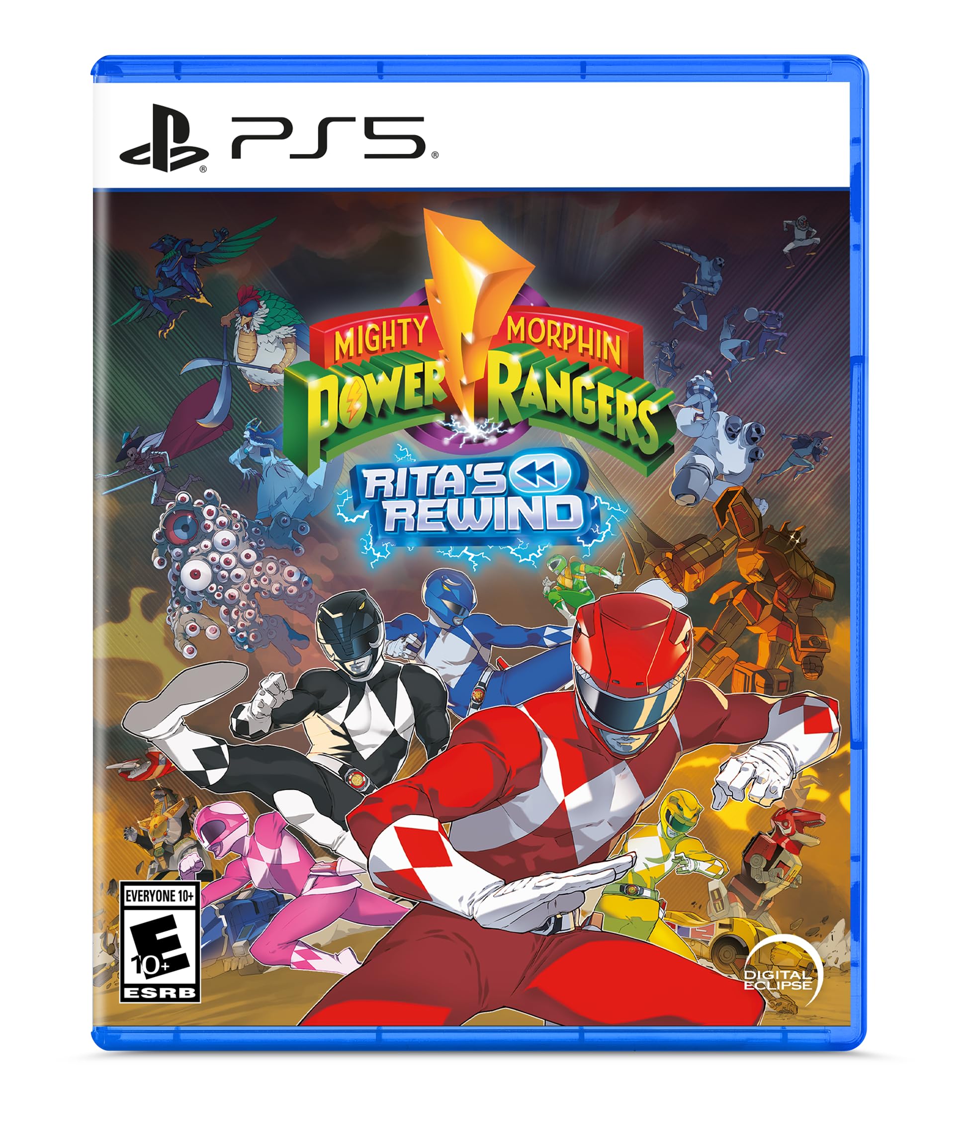 Mighty Morphin Power Rangers Rewind North PS5 Риты (Импортированная версия Америка) - синий
Mighty Morphin Power Rangers Rewind North PS5 Риты (Импортированная версия Америка) - синий