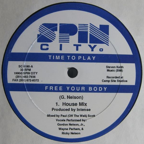 12inch Record TIME TO PLAY - Free Your Body SC8190 Spin City 1990 US Dance & Electronica Used
12inch Record TIME TO PLAY - Free Your Body SC8190 Spin City 1990 US Dance & Electronica Used