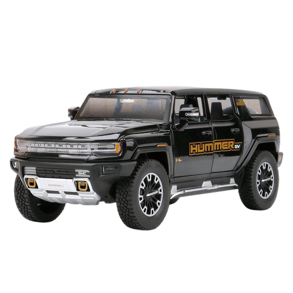 1/24 Hummer EV SUV Позашляховик Автомобіль зі сплаву Лита модель іграшкового автомобіля Звук і світло Дитяча іграшка Колекційні предмети Подарунок на день народження чорний
1/24 Hummer EV SUV Позашляховик Автомобіль зі сплаву Лита модель іграшкового автомобіля Звук і світло Дитяча іграшка Колекційні предмети Подарунок на день народження чорний