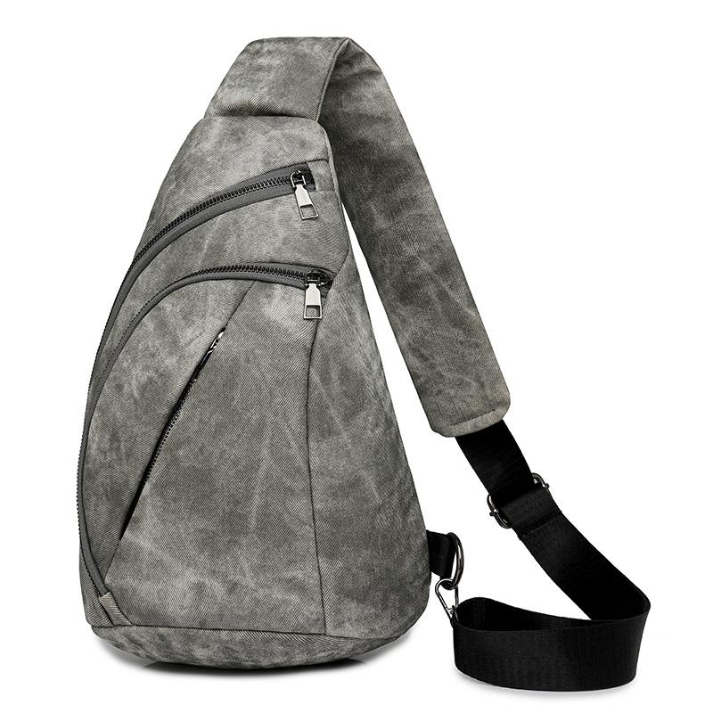 Women s bag urban trend fashion soft leather breast bag PU shoulder crossbody backpack bag сірий колір
Women s bag urban trend fashion soft leather breast bag PU shoulder crossbody backpack bag сірий колір