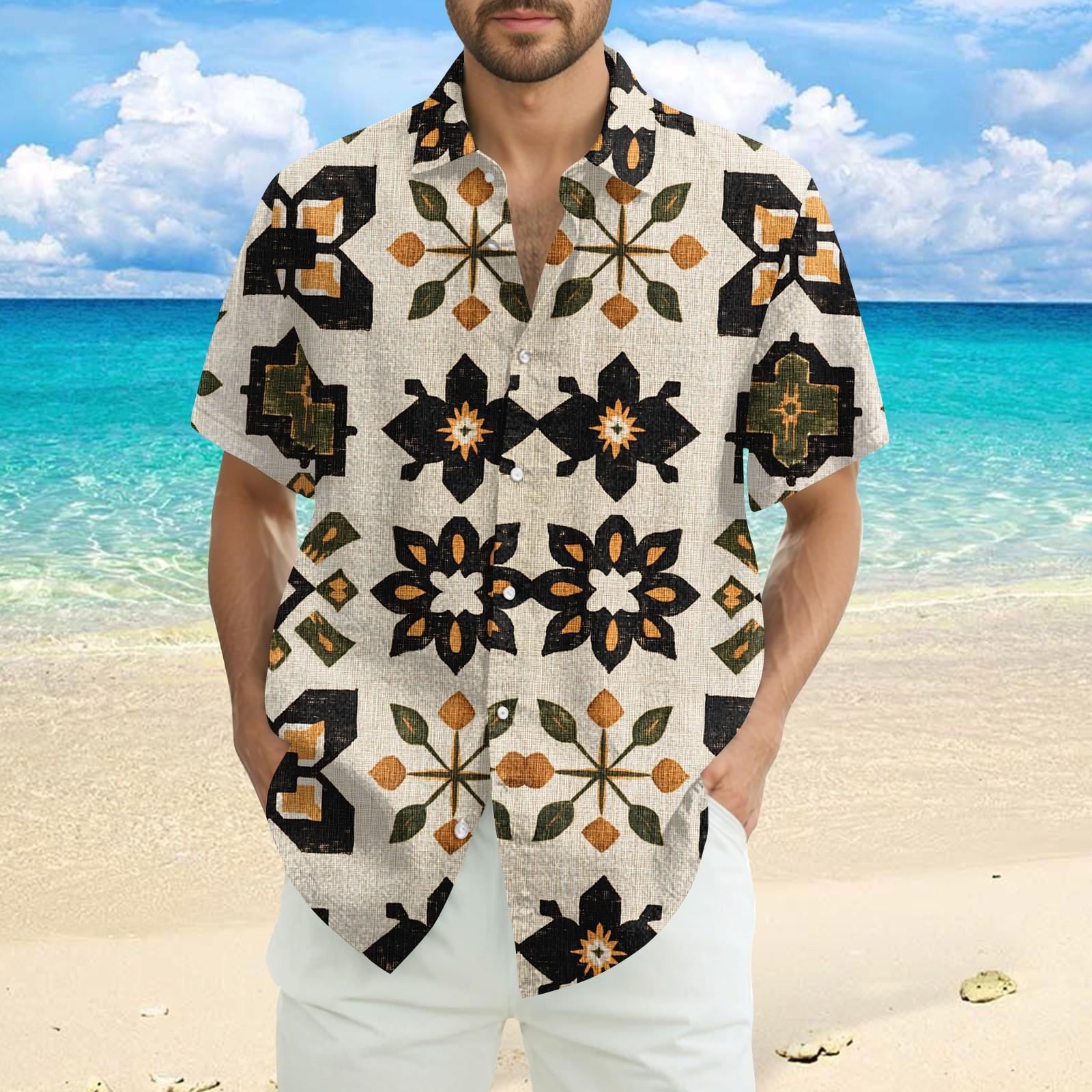 Мужская модная, повседневная и свободная рубашка в стиле бохо с короткими рукавами и принтом XL белый
Мужская модная, повседневная и свободная рубашка в стиле бохо с короткими рукавами и принтом XL белый