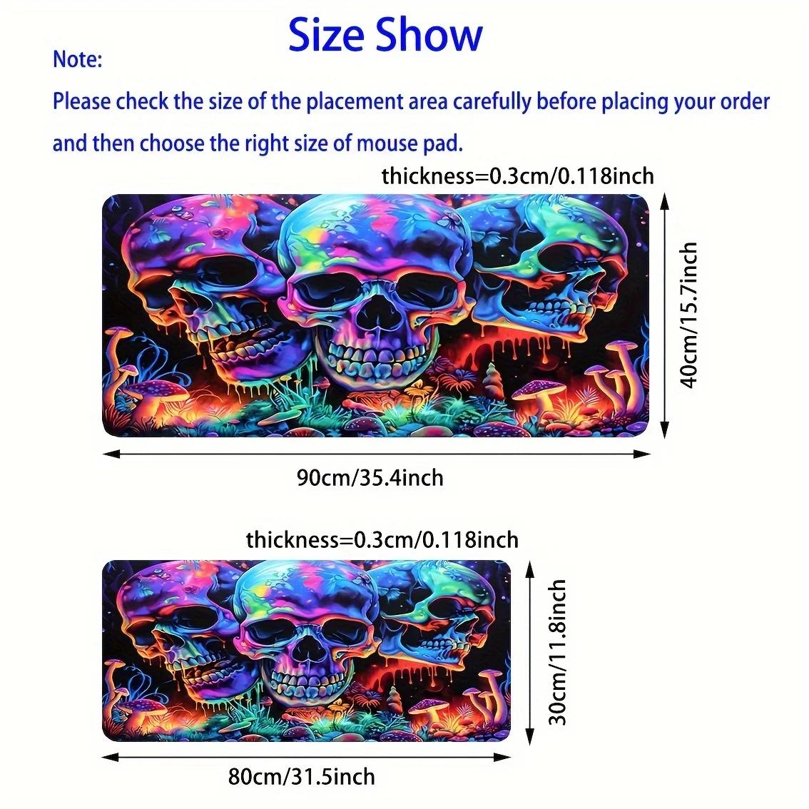 Graffiti Art Skull Mouse Pad 90x40cm Desktop Mat Setup Mousepad Xxl Gaming Accessories Rug Mouse Carpet Desk Mat Decorations 600x300x2mm
Graffiti Art Skull Mouse Pad 90x40cm Desktop Mat Setup Mousepad Xxl Gaming Accessories Rug Mouse Carpet Desk Mat Decorations 600x300x2mm