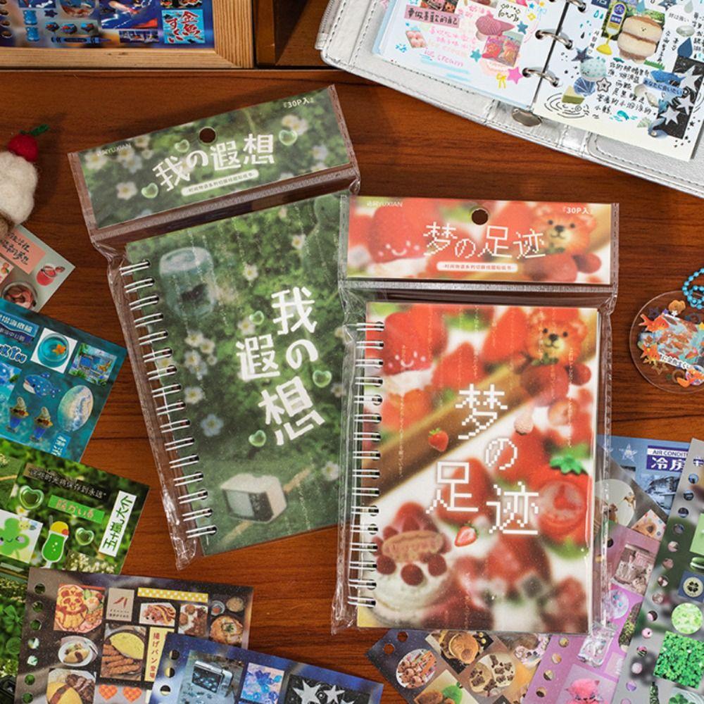 30pcs DIY Handbook Sticker Time Story Series Diary Sticker Scrapbook Sticker Stationery Supplies My Imagination
30pcs DIY Handbook Sticker Time Story Series Diary Sticker Scrapbook Sticker Stationery Supplies My Imagination