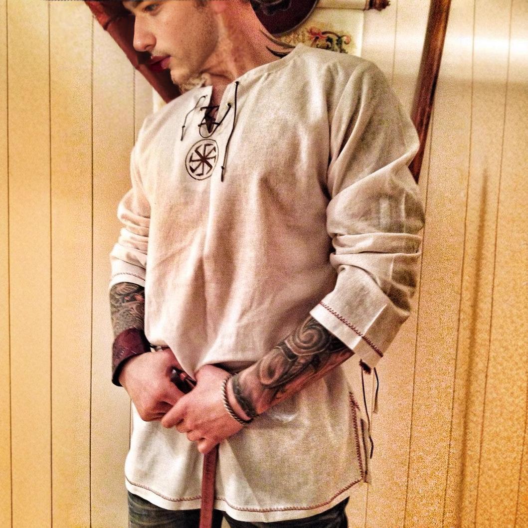 Чоловіча весняно-літня повсякденна сорочка з довгим рукавом з бавовни та льону M хакі
Чоловіча весняно-літня повсякденна сорочка з довгим рукавом з бавовни та льону M хакі