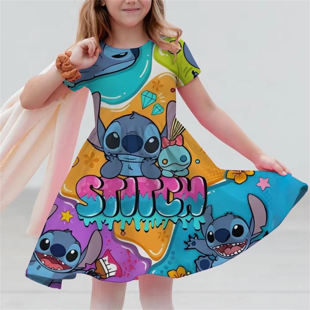 Платье с коротким рукавом с 3D-принтом Disney Stitch Свободное и удобное Платье для вечеринки Повседневный досуг Для прогулок Для дома Девочка 3-14 лет 130
Платье с коротким рукавом с 3D-принтом Disney Stitch Свободное и удобное Платье для вечеринки Повседневный досуг Для прогулок Для дома Девочка 3-14 лет 130