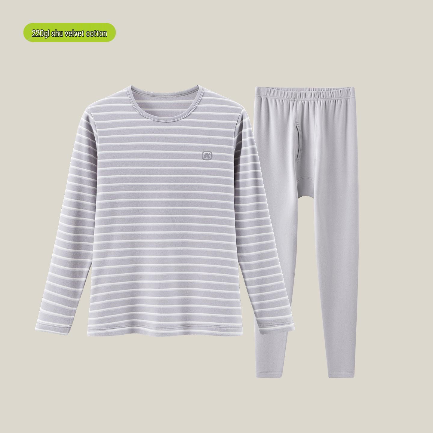 2025 Новый подростковый полосатый теплый флисовый комплект нижнего белья из бархата и хлопка с лайкрой для осени/зимы XL
2025 Новый подростковый полосатый теплый флисовый комплект нижнего белья из бархата и хлопка с лайкрой для осени/зимы XL