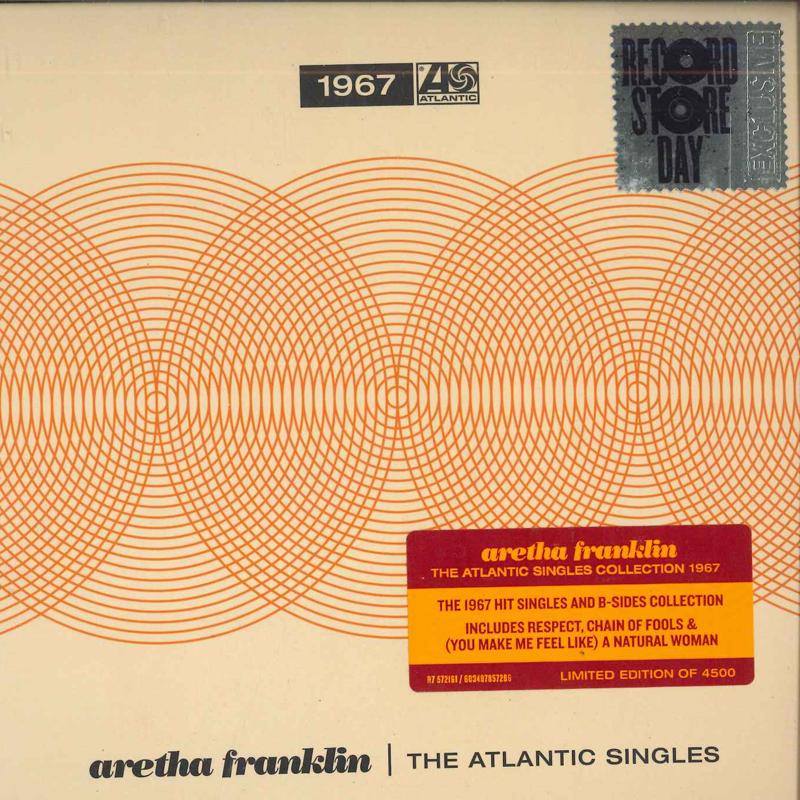 7inch Record ARETHA FRANKLIN - The Atlantic Singles (1967) R7572161 Rhino Records, 2019 Soul/Funk
7inch Record ARETHA FRANKLIN - The Atlantic Singles (1967) R7572161 Rhino Records, 2019 Soul/Funk