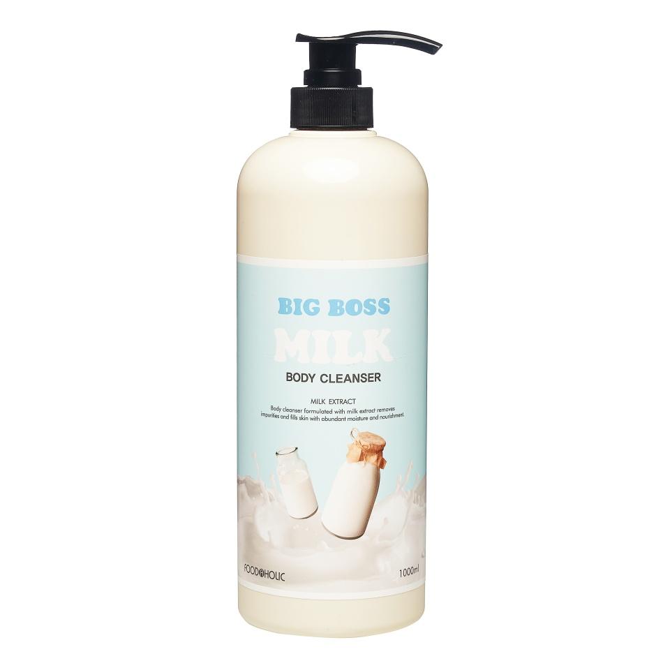 FOODAHOLIC BIG BOSS MILK BODY CLEANSER Гель для душа на основе молочного протеина 1000мл
FOODAHOLIC BIG BOSS MILK BODY CLEANSER Гель для душа на основе молочного протеина 1000мл