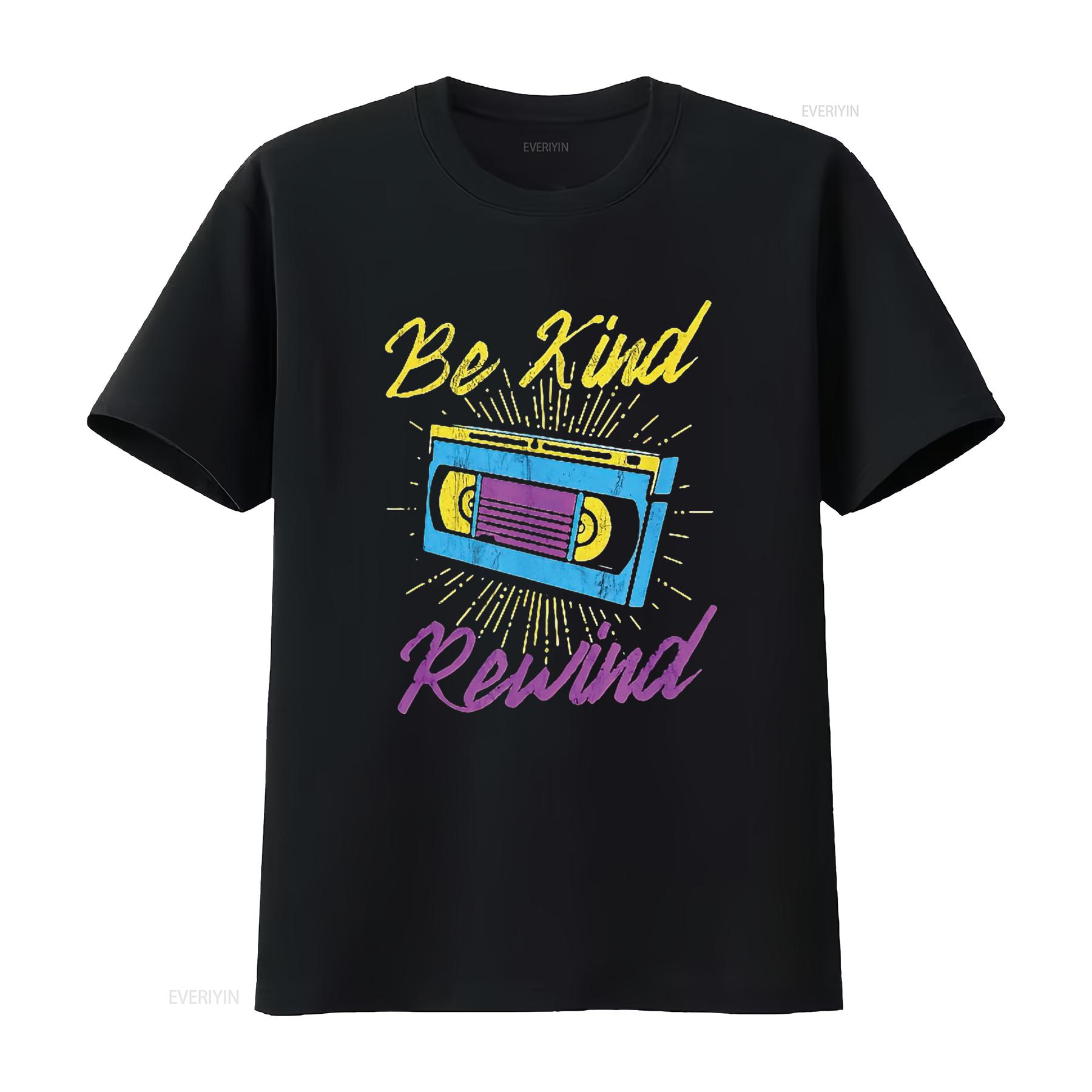 Mens Be Kind Rewind Retro Vintage 80s 90s Funny VHS VCR T Shirt Black 2X Large vintage Washed homme Versatile graphic 4XL
Mens Be Kind Rewind Retro Vintage 80s 90s Funny VHS VCR T Shirt Black 2X Large vintage Washed homme Versatile graphic 4XL