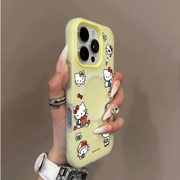 KT Cat Cute Magnetic Apple Suction Case for iPhone 17 Pro Max, 16, 15 Pro, 14 - New Cartoon Style iPhone 17 Pro
KT Cat Cute Magnetic Apple Suction Case for iPhone 17 Pro Max, 16, 15 Pro, 14 - New Cartoon Style iPhone 17 Pro