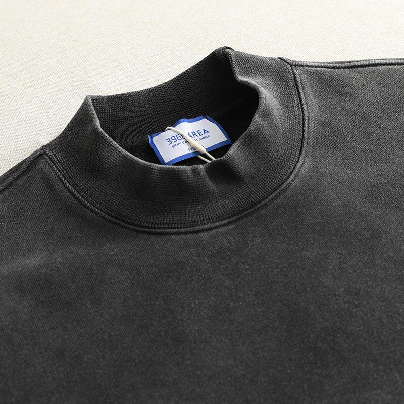 500g Heavyweight Pure Cotton Men s Retro Hoodie, Washed & Distressed, Round Neck, Long Sleeve, Small Collar Base Layer Shirt Double Extra Large чорний
500g Heavyweight Pure Cotton Men s Retro Hoodie, Washed & Distressed, Round Neck, Long Sleeve, Small Collar Base Layer Shirt Double Extra Large чорний