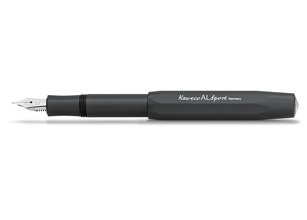 Перьевая ручка Kaweco M Medium Al Sports Black, подлинный импортный продукт ALFP-BK
Перьевая ручка Kaweco M Medium Al Sports Black, подлинный импортный продукт ALFP-BK