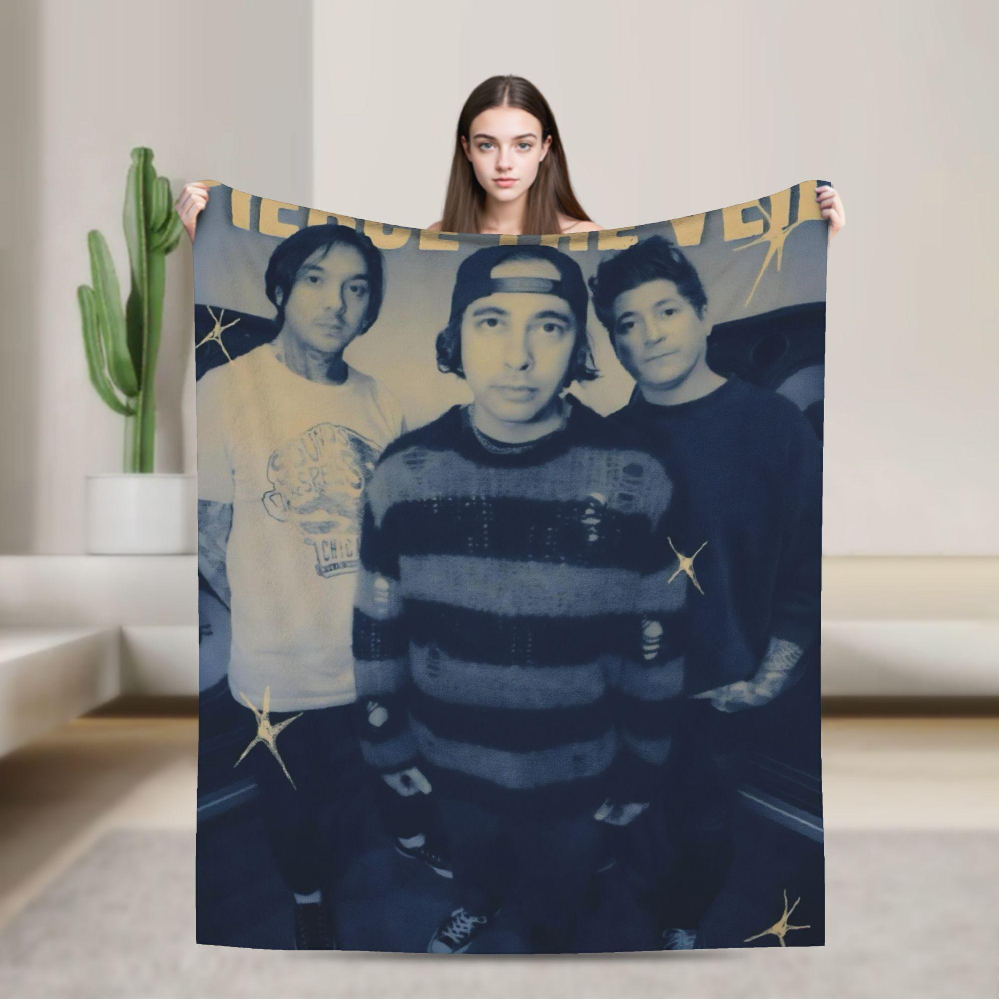 Pierce the Veils Blanket Soft Funny Plush Bedding Throws For Living Room Camping Flannel Bedspread Bed Cover 30x40in
Pierce the Veils Blanket Soft Funny Plush Bedding Throws For Living Room Camping Flannel Bedspread Bed Cover 30x40in