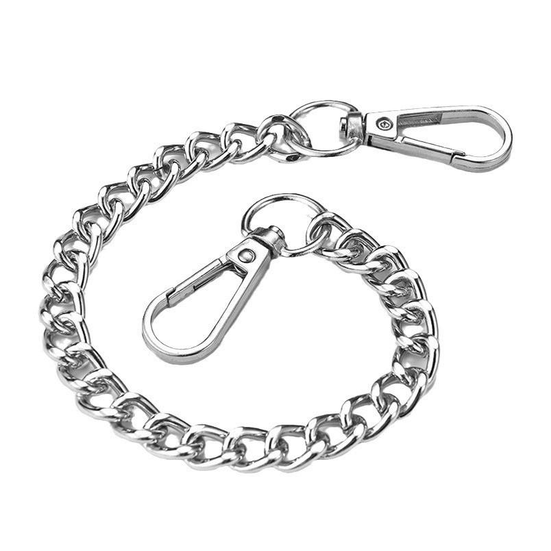 European & American Fashion Chain: Men s & Women s Versatile Double Buckle Waist Chain Standard
European & American Fashion Chain: Men s & Women s Versatile Double Buckle Waist Chain Standard