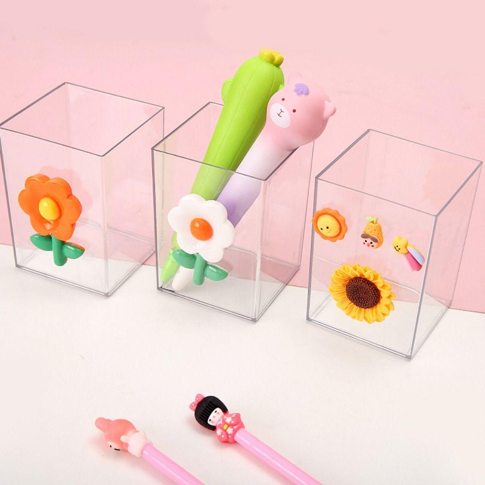 Transparent Pen Container 3D Flower Pencil Case Portable Stationery Storage Box Desktop розовый
Transparent Pen Container 3D Flower Pencil Case Portable Stationery Storage Box Desktop розовый
