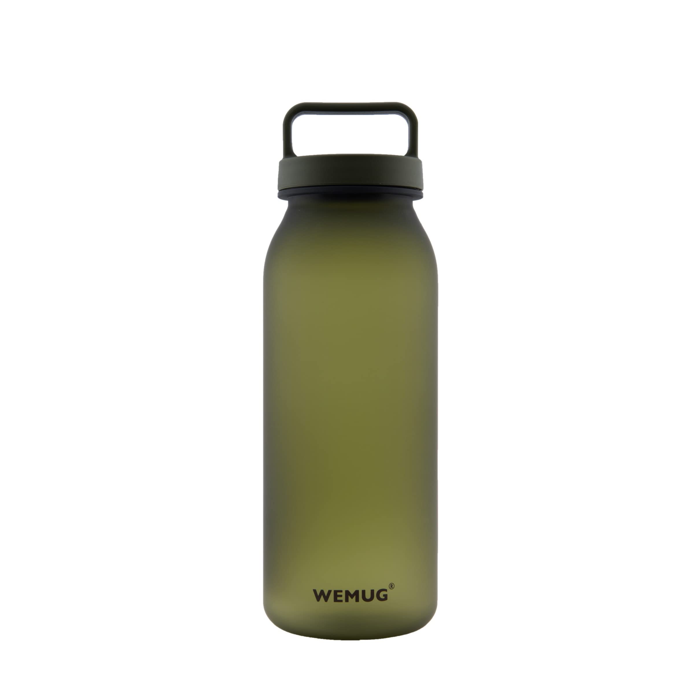 WEMUG Water Bottle 620ml highly airtight without Sports Bottle Handled Army Green (Ultra-lightweight, silicone)
WEMUG Water Bottle 620ml highly airtight without Sports Bottle Handled Army Green (Ultra-lightweight, silicone)