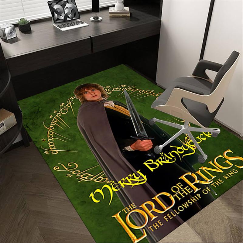 1pc Merry Brandybuck Lord of the Rings Fellowship of the Ring Carpet, for Home & Office Decor, Desk Chair Carpet, Festive GiftL1356 60cm by 90cm
1pc Merry Brandybuck Lord of the Rings Fellowship of the Ring Carpet, for Home & Office Decor, Desk Chair Carpet, Festive GiftL1356 60cm by 90cm