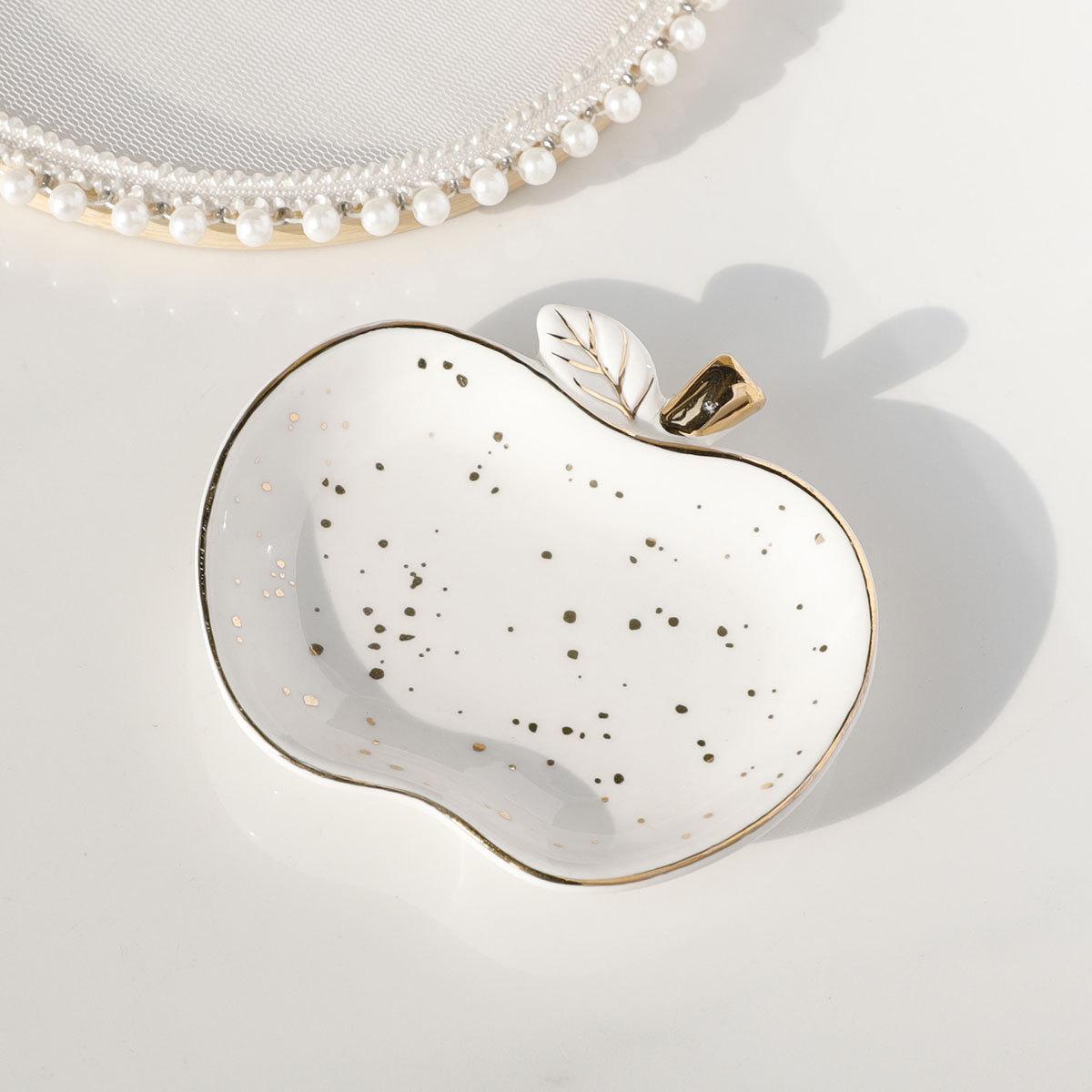 Керамический поднос для украшений, подставка для безделушек, подставка для ключей в форме яблока для женщин, подставка для колец, симпатичная тарелка для украшений, декор комнаты, подарок на день рождения
Керамический поднос для украшений, подставка для безделушек, подставка для ключей в форме яблока для женщин, подставка для колец, симпатичная тарелка для украшений, декор комнаты, подарок на день рождения