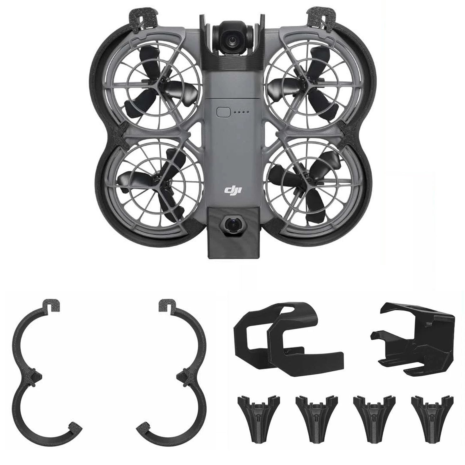 Taoricup DJI Neo 2 Propeller Protective Cover, Propeller Blade Protective Case, DJI Neo 2 Accessory, Anti-Collision Ring (Black Image Transmission
Taoricup DJI Neo 2 Propeller Protective Cover, Propeller Blade Protective Case, DJI Neo 2 Accessory, Anti-Collision Ring (Black Image Transmission