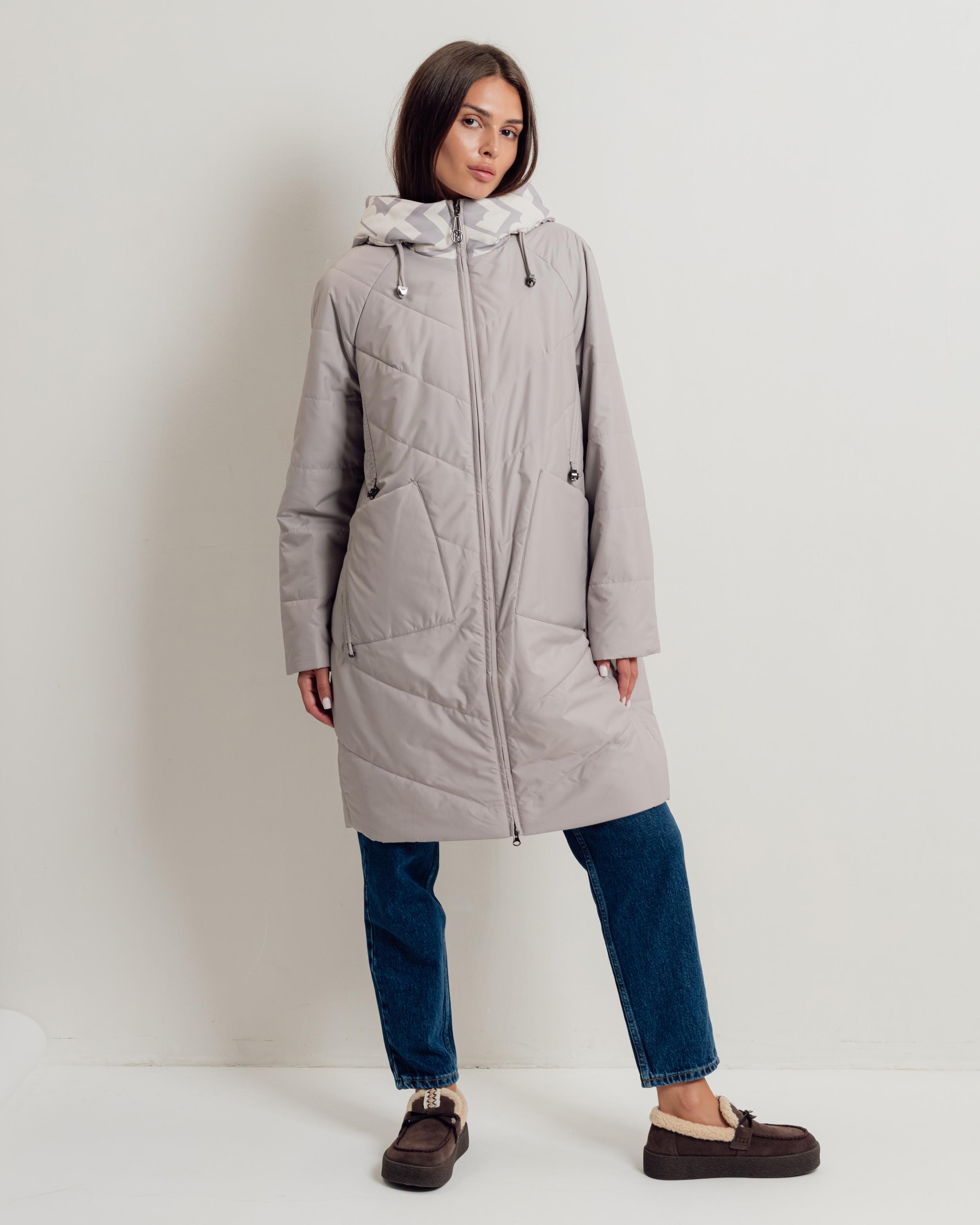 Jacket long demisezonnaya Jc.Rosy Pink 2926 50 light gray 58
Jacket long demisezonnaya Jc.Rosy Pink 2926 50 light gray 58