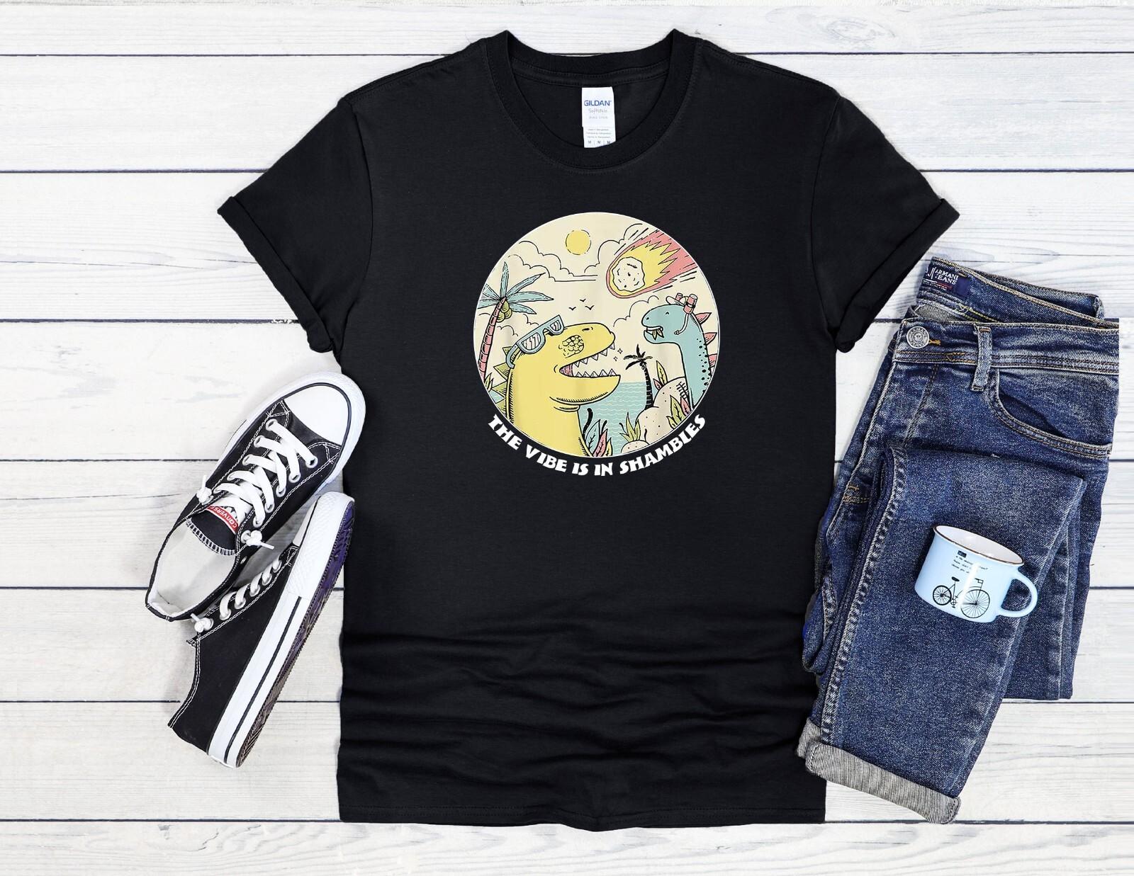 26 The Vibe T-Shirt Is In Shambles Dino Men Women Unisex Shirt Hoodie Baseball 4105 Unisex T-Shirt XL
26 The Vibe T-Shirt Is In Shambles Dino Men Women Unisex Shirt Hoodie Baseball 4105 Unisex T-Shirt XL