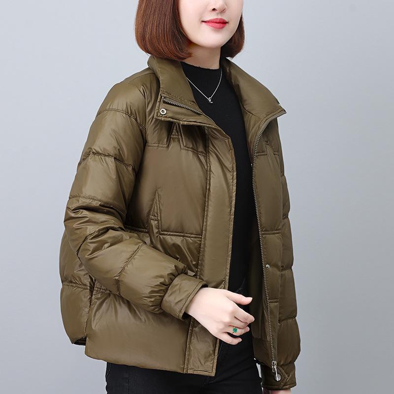 Women s 2024 Winter Korean Style Stand-Up Collar Plus Size Warm Down Jacket for Middle-Aged and Elderly M (100-110 jin)
Women s 2024 Winter Korean Style Stand-Up Collar Plus Size Warm Down Jacket for Middle-Aged and Elderly M (100-110 jin)
