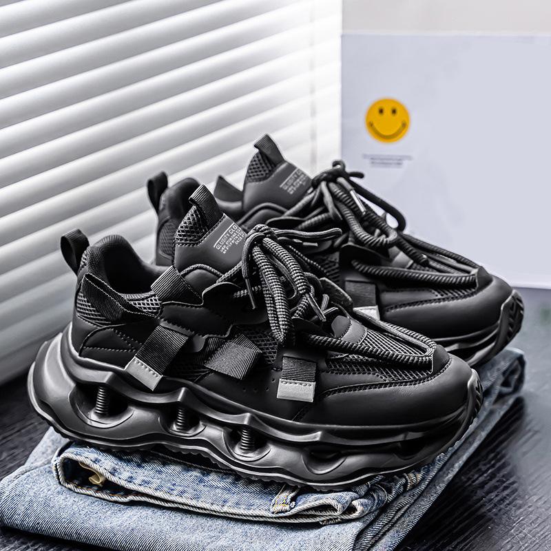 Hong Kong version of Daddy shoes men s summer new thick-soled heightening breathable mesh fashionable versatile lightweight casual sports shoes 39 чёрный
Hong Kong version of Daddy shoes men s summer new thick-soled heightening breathable mesh fashionable versatile lightweight casual sports shoes 39 чёрный