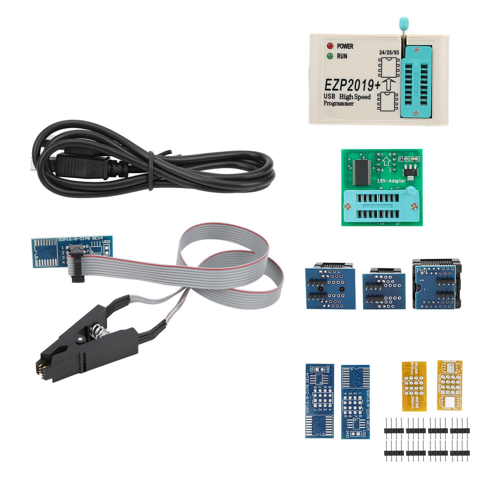 High Speed Programmer Socket Printed Circuit Board 9 Seats for 25/25/26/93 Series Chips EZP2019
High Speed Programmer Socket Printed Circuit Board 9 Seats for 25/25/26/93 Series Chips EZP2019
