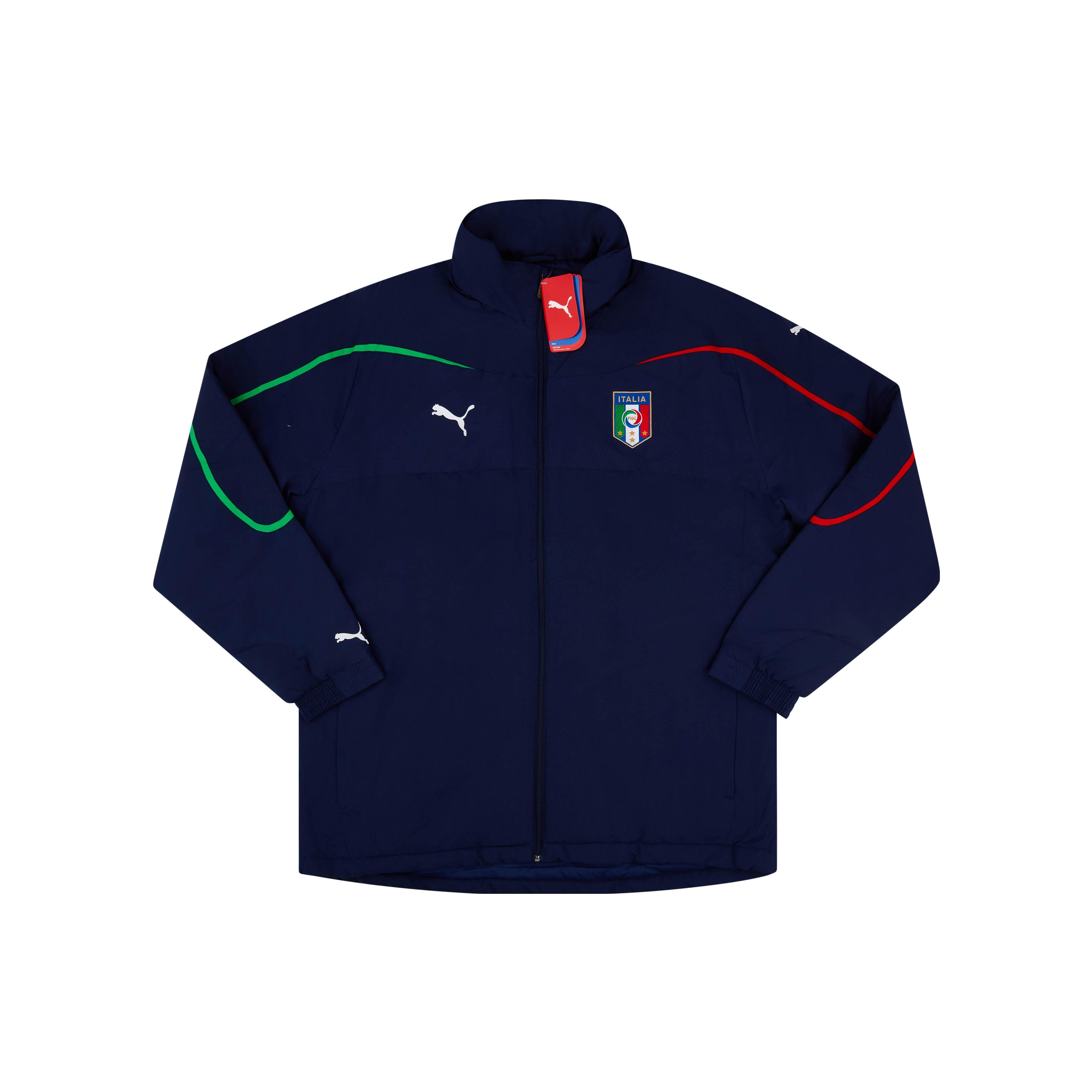 Puma Italy Striped Print Cotton Stand Collar Long Sleeve Retro Sports Jacket Men Jacket Blue 736620-03 XL
Puma Italy Striped Print Cotton Stand Collar Long Sleeve Retro Sports Jacket Men Jacket Blue 736620-03 XL
