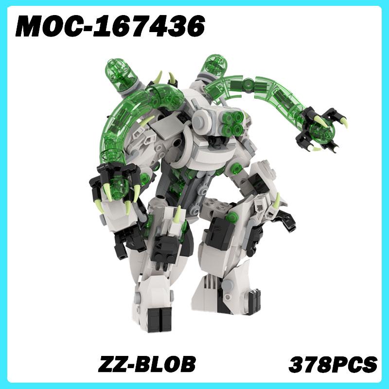 MOC-167436 Mech Series ZZ-Blob Building Blocks, DIY Model, Assemble Bricks High Difficulty Puzzle Toys Birthday Gifts 378PCS
MOC-167436 Mech Series ZZ-Blob Building Blocks, DIY Model, Assemble Bricks High Difficulty Puzzle Toys Birthday Gifts 378PCS