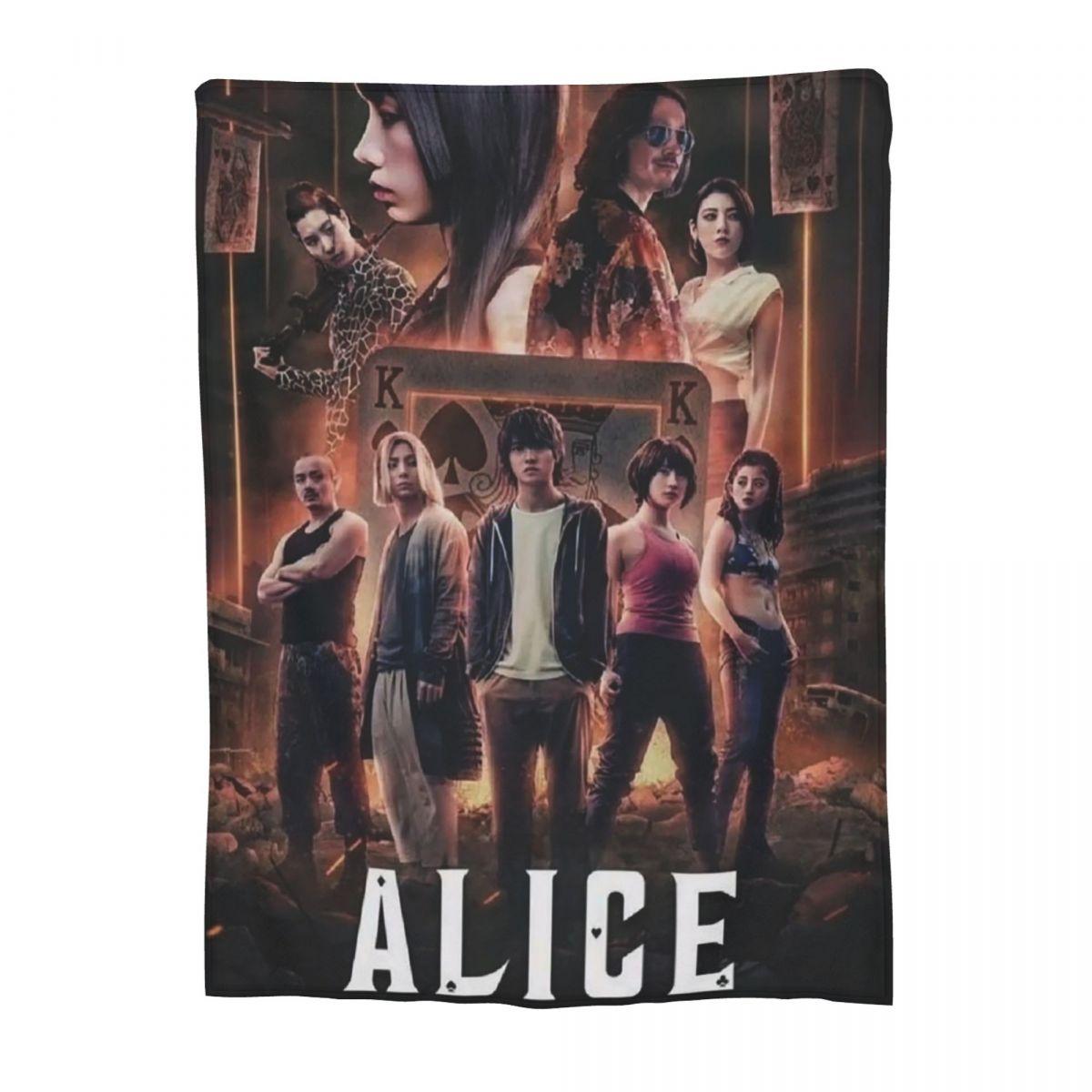 Alice In Borderland - Chishiya Blankets Soft Warm Flannel Throw Blanket Bedspread for Bed Living room Picnic Travel Home Couch 80x120cm
Alice In Borderland - Chishiya Blankets Soft Warm Flannel Throw Blanket Bedspread for Bed Living room Picnic Travel Home Couch 80x120cm