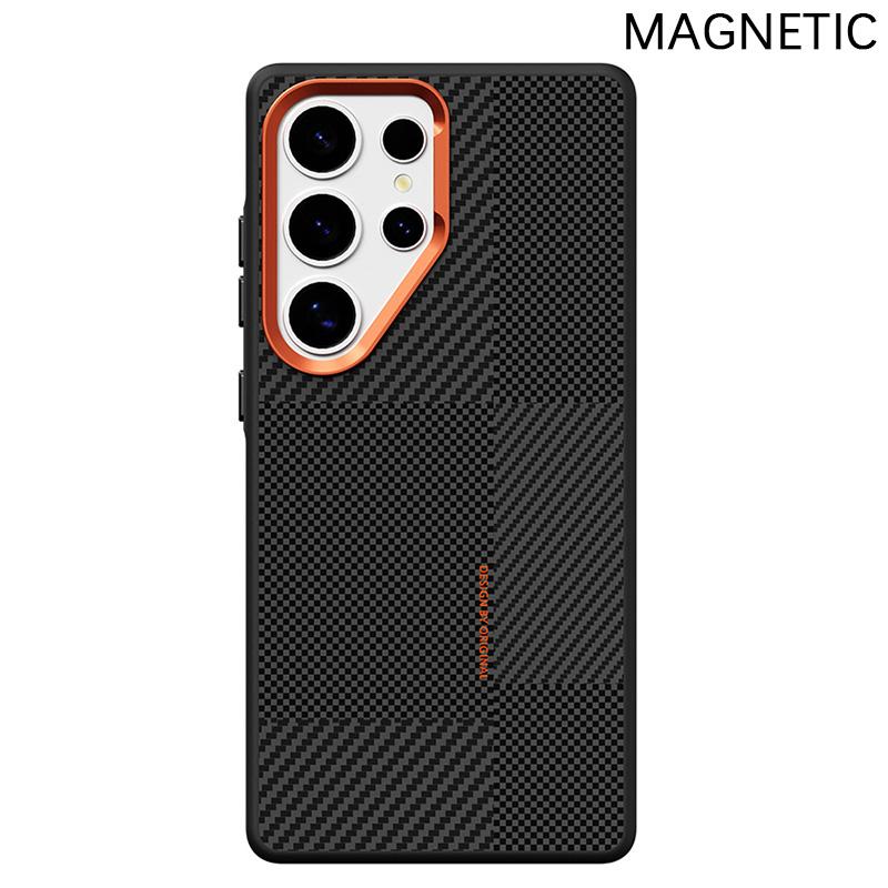 For Samsung Galaxy S25 Ultra Magnetic Case Textured TPU PC Phone Back Cover Anti Fingerprint Shockproof Orange
For Samsung Galaxy S25 Ultra Magnetic Case Textured TPU PC Phone Back Cover Anti Fingerprint Shockproof Orange