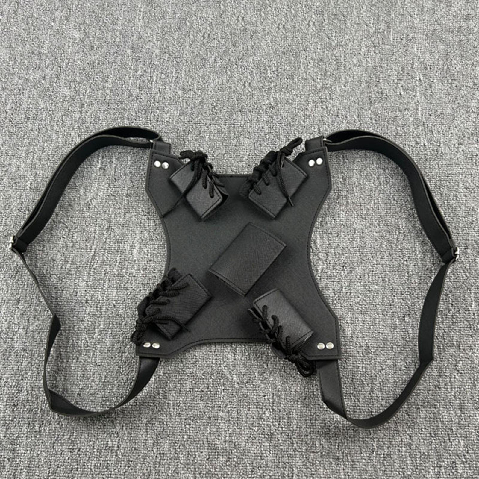 Двойной ремень для ножей для детей, косплей, регулируемый ремень, ножны из искусственной кожи чёрный
Двойной ремень для ножей для детей, косплей, регулируемый ремень, ножны из искусственной кожи чёрный