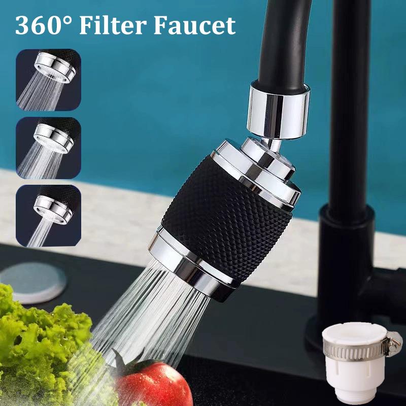 360° Rotating Splash-proof Faucet Aerator Pressurized Rotating Kitchen Filter Faucet Sink Faucet Extender
360° Rotating Splash-proof Faucet Aerator Pressurized Rotating Kitchen Filter Faucet Sink Faucet Extender