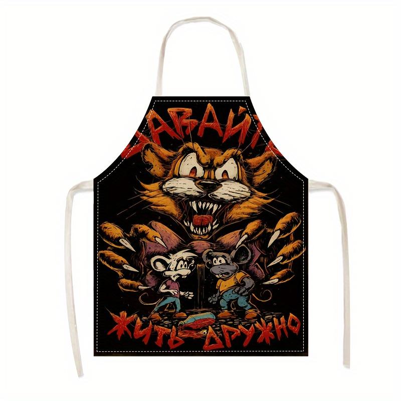 1pc of Apron, Breathable Workwear for Household And Dining, Kitchen Apron with Cartoon Cat Design 38X47cm(15X19in)
1pc of Apron, Breathable Workwear for Household And Dining, Kitchen Apron with Cartoon Cat Design 38X47cm(15X19in)