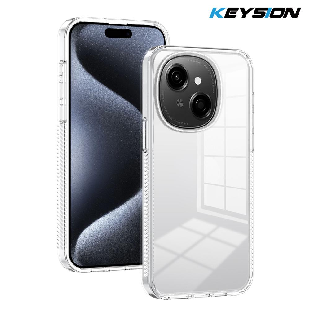 KEYSION Прозрачный чехол для TECNO Spark Go 1 1S Go 2025 ТПУ+ПК Противоскользящий HD Прозрачный Ударопрочный Чехол для телефона для Tecno Pop 9 4G for Spark Go 1 чистый
KEYSION Прозрачный чехол для TECNO Spark Go 1 1S Go 2025 ТПУ+ПК Противоскользящий HD Прозрачный Ударопрочный Чехол для телефона для Tecno Pop 9 4G for Spark Go 1 чистый
