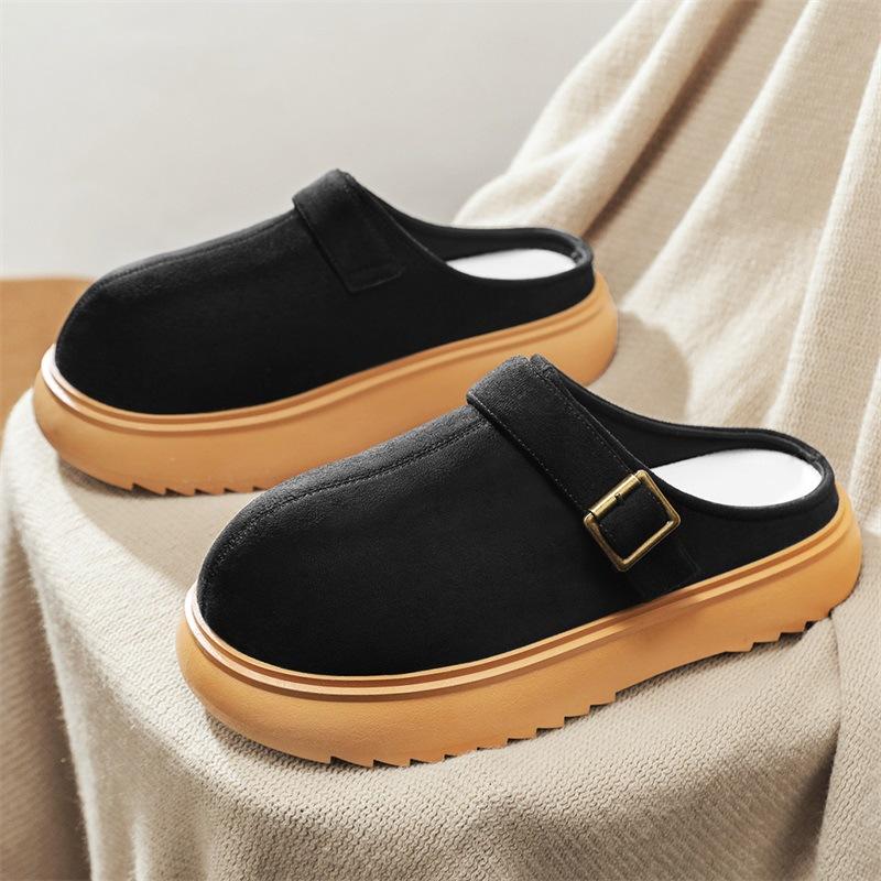 2025 new baotou half drag casual comfortable breathable solid color fashion flat heel versatile daily men s slippers 39
2025 new baotou half drag casual comfortable breathable solid color fashion flat heel versatile daily men s slippers 39