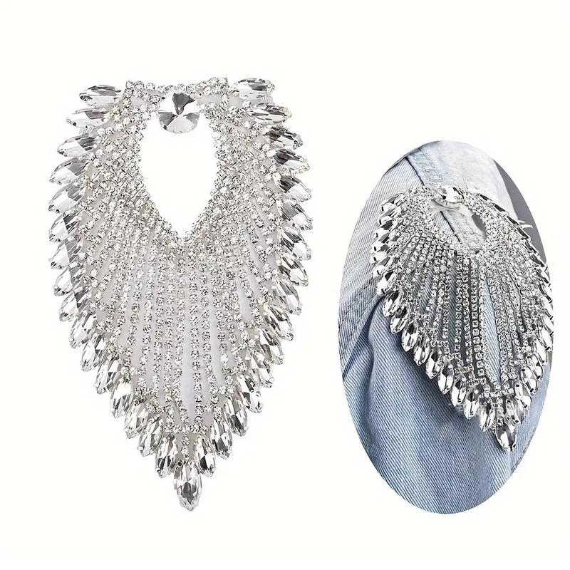 1Pc Rhinestone Epaulet Shoulder Board Brooch Badge Men Women Business Suit Lapel Pin Fashion Clothing Accessories белый
1Pc Rhinestone Epaulet Shoulder Board Brooch Badge Men Women Business Suit Lapel Pin Fashion Clothing Accessories белый