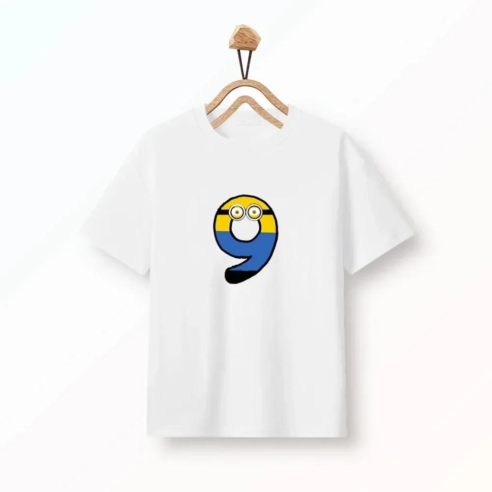 Children s Fashion T-shirt Birthday Cartoon Minions Outdoor Round Neck T-shirt Suitable 160
Children s Fashion T-shirt Birthday Cartoon Minions Outdoor Round Neck T-shirt Suitable 160