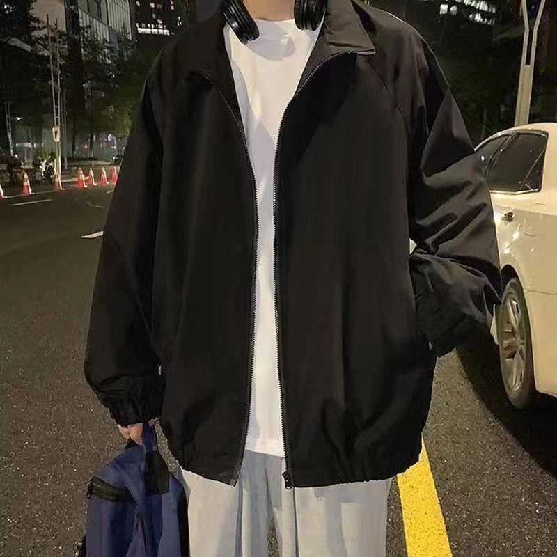 Men s Windproof Waterproof Spring/Autumn Windbreaker Jacket for Teens S (60-80 jin) чорний
Men s Windproof Waterproof Spring/Autumn Windbreaker Jacket for Teens S (60-80 jin) чорний