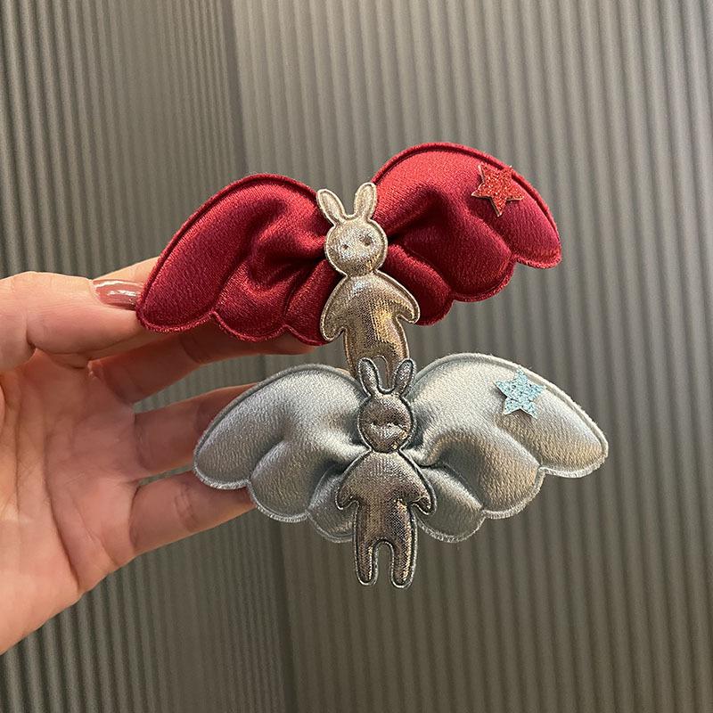 Korean Style Cartoon Angel Rabbit Hair Clip for Girls - Cute Princess Hairpin and Side Clip
Korean Style Cartoon Angel Rabbit Hair Clip for Girls - Cute Princess Hairpin and Side Clip