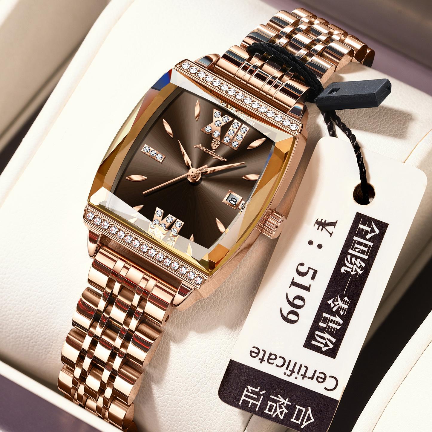 Swiss brand diamond-encrusted square women s watch waterproof fashion casual watch
Swiss brand diamond-encrusted square women s watch waterproof fashion casual watch