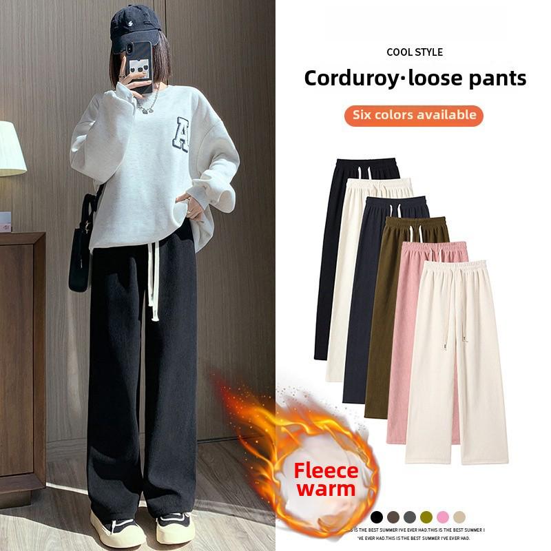 Women s High Waist Corduroy Knit Pants - Autumn/Winter 2024 Velvet Lined One Size 80-140 jin
Women s High Waist Corduroy Knit Pants - Autumn/Winter 2024 Velvet Lined One Size 80-140 jin