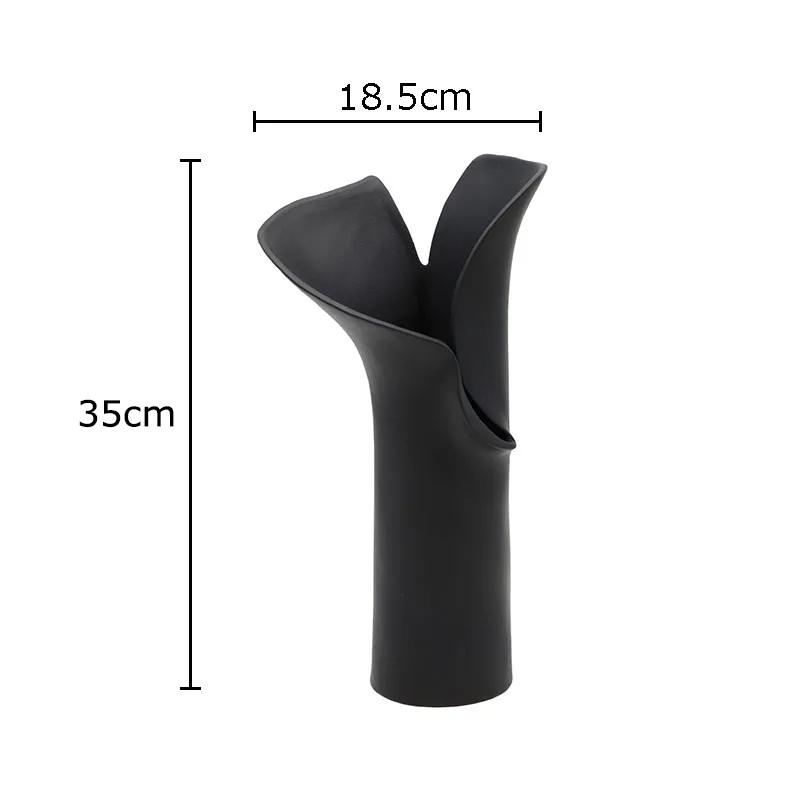 Petal Bottle Mouth Ceramic Vase Desk Decoration Creative Porcelain Floral Vases Artificial Flowers Decorative Flower Arrangement чорний
Petal Bottle Mouth Ceramic Vase Desk Decoration Creative Porcelain Floral Vases Artificial Flowers Decorative Flower Arrangement чорний