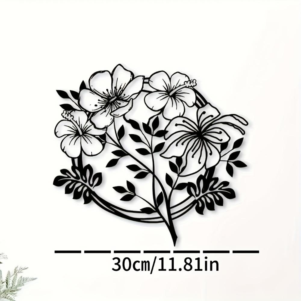 1pc Minimalist Floral Metal Wall Art Decor Elegant Sculpture for Living Room Bedroom Kitchen Housewarming Wedding Birthday Valentine Gift Easy Hang
1pc Minimalist Floral Metal Wall Art Decor Elegant Sculpture for Living Room Bedroom Kitchen Housewarming Wedding Birthday Valentine Gift Easy Hang