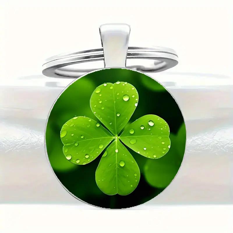 Lucky Four Leaf Clover Pendant Keychain With Zinc Alloy Silver Finish For Gift Giving And Celebration
Lucky Four Leaf Clover Pendant Keychain With Zinc Alloy Silver Finish For Gift Giving And Celebration