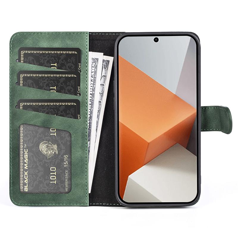 For Xiaomi Redmi Note 13 Pro+ 5G Case Folio Flip PU Leather Wallet Phone Cover Green
For Xiaomi Redmi Note 13 Pro+ 5G Case Folio Flip PU Leather Wallet Phone Cover Green