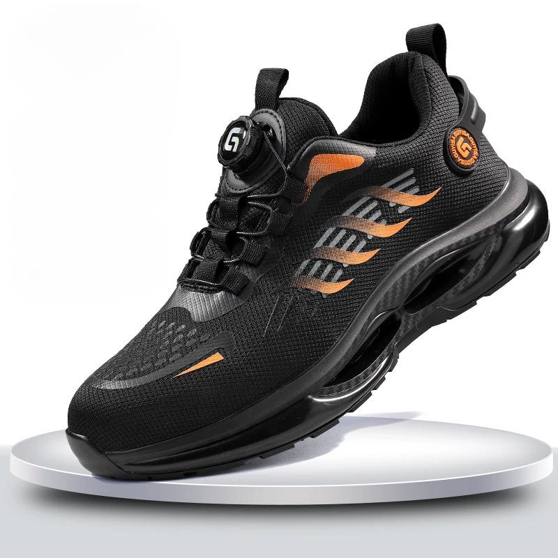Захисне взуття проти ковзання. Чоловічі кросівки зі сталевим носком. Захисне робоче взуття з поворотною кнопкою. Чоловіче спортивне робоче взуття. Захист від ударів. 44 помаранчевий
Захисне взуття проти ковзання. Чоловічі кросівки зі сталевим носком. Захисне робоче взуття з поворотною кнопкою. Чоловіче спортивне робоче взуття. Захист від ударів. 44 помаранчевий