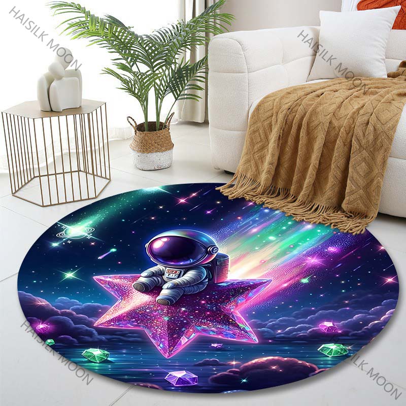 Multiple sizes Astronaut s cosmic journey Print Round Carpet Living Room Bedroom Table Chair Sofa Decorative Carpet Luxury gifts Diameter -60cm
Multiple sizes Astronaut s cosmic journey Print Round Carpet Living Room Bedroom Table Chair Sofa Decorative Carpet Luxury gifts Diameter -60cm